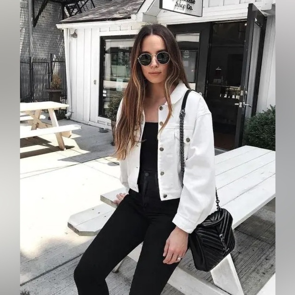 Mud Pie Preston Jacket in White